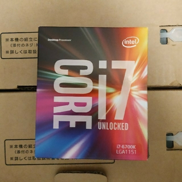 【美品】 core 6700k i7 PCパーツ