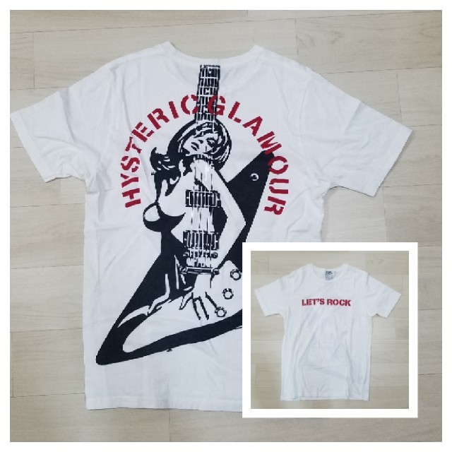 HYSTERIC GLAMOUR - ☆激レア☆ヒステリックグラマーギターガールT ...