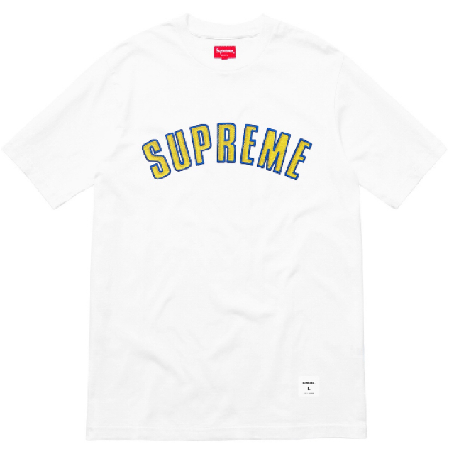 Supreme(シュプリーム)のL Supreme Printed Arc S/S Top White メンズのトップス(Tシャツ/カットソー(半袖/袖なし))の商品写真