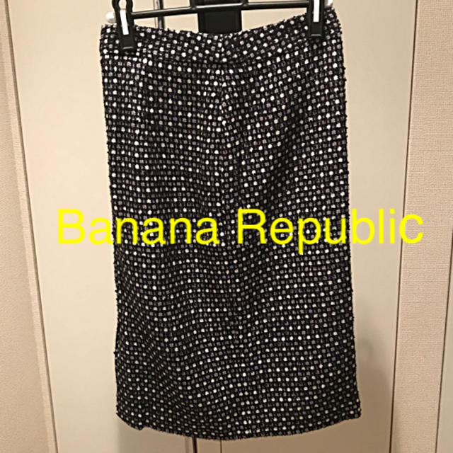 Banana Republic(バナナリパブリック)のT.K樣専用★バナリパ ☆ツイード風スカート レディースのスカート(ひざ丈スカート)の商品写真