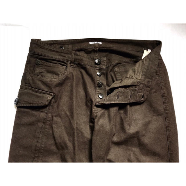 STONE ISLAND - 希少 90s STONE ISLAND デザインワークパンツ 茶 古着