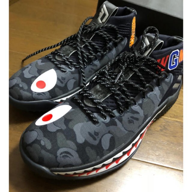 adidas bape dame 4靴/シューズ