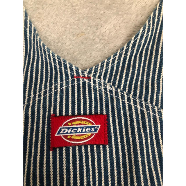 Dickies(ディッキーズ)のDickies ディッキーズ  オーバーオール  ヒッコリー レッドポイントタグ メンズのパンツ(サロペット/オーバーオール)の商品写真