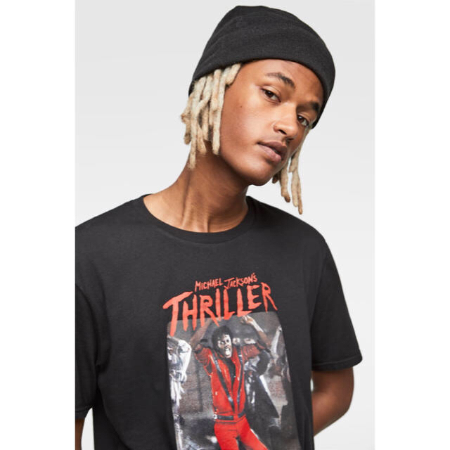 ZARA(ザラ)のMichael Jackson thriller tshirt ZARA メンズのトップス(Tシャツ/カットソー(半袖/袖なし))の商品写真