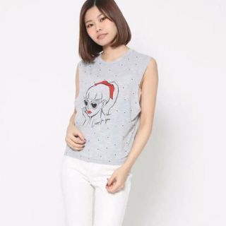 スパイラルガール(SPIRAL GIRL)のノースリーブTシャツ(Tシャツ(半袖/袖なし))