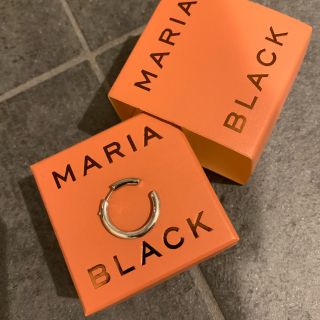 エストネーション(ESTNATION)のMARIA BLACKフープピアス マリアブラック(ピアス)