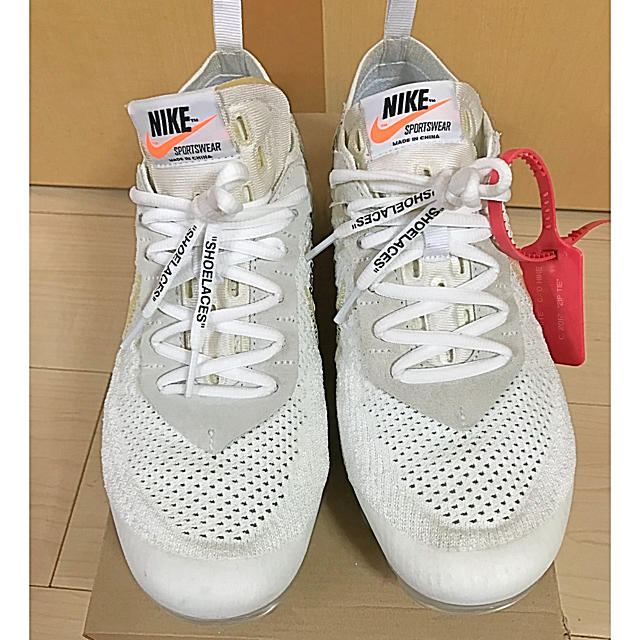 nike off-white vapormax 26cmメンズ