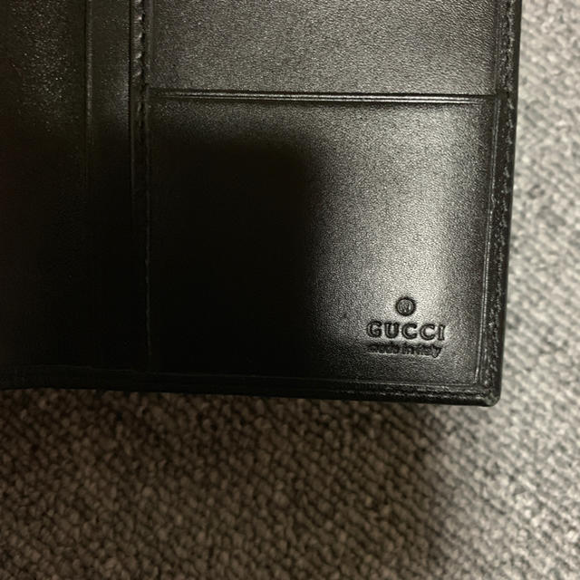 Gucci(グッチ)の新品 グッチ GUCCI カードケース ブラウン ブラック 定期入れ レディースのファッション小物(名刺入れ/定期入れ)の商品写真