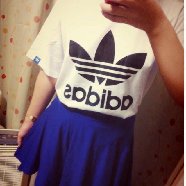 adidas(アディダス)の＊ adidasTシャツ ＊ レディースのトップス(Tシャツ(半袖/袖なし))の商品写真