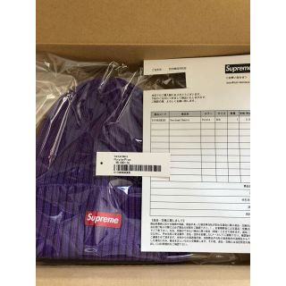 シュプリーム(Supreme)のSupreme Overdyed Beanie ビーニー パープル送料無料(ニット帽/ビーニー)