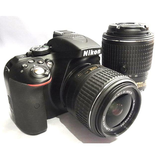 ニコン Nikon D5300 ダブルズームキット2 ブラック