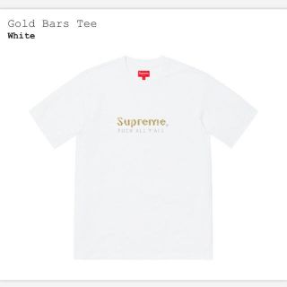 シュプリーム(Supreme)のsupreme gold bars tee(Tシャツ/カットソー(半袖/袖なし))