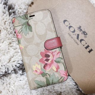 コーチ(COACH)の【新品未使用】coach コーチ iPhone XS/X 専用(iPhoneケース)