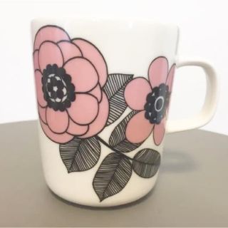 マリメッコ(marimekko)のマリメッコ kestit ケスティト マグカップ  ピンク  日本限定(食器)