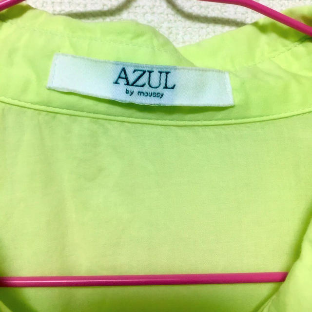 AZUL by moussy(アズールバイマウジー)の☆AZUL カラーシャツ☆ レディースのトップス(シャツ/ブラウス(長袖/七分))の商品写真