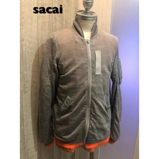 サカイ(sacai)の[交渉歓迎] sacai ニット MA-1(ブルゾン)