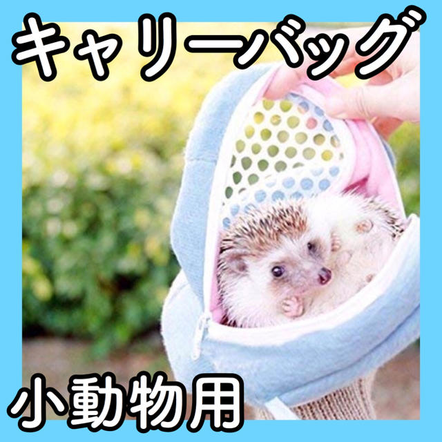 新品】ハムスター ハリネズミ キャリーバッグ キャリーケース 新品】ハムスター ハリネズミ キャリーバッグ キャリーケース