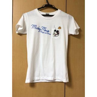 ミッキー 白Tシャツ(Tシャツ(半袖/袖なし))