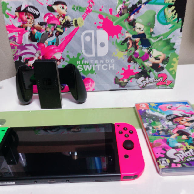 switch 本体 スプラトゥーンカセット