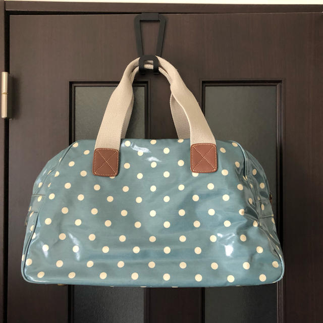 Cath Kidston - キャスキッドソン 水玉 レトロ ボストンバッグの Cath Kidston - キャスキッドソン 水玉 レトロ ボストンバッグの