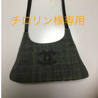 シャネル(CHANEL)のCHANELデニムチョコバーバック(ハンドバッグ)