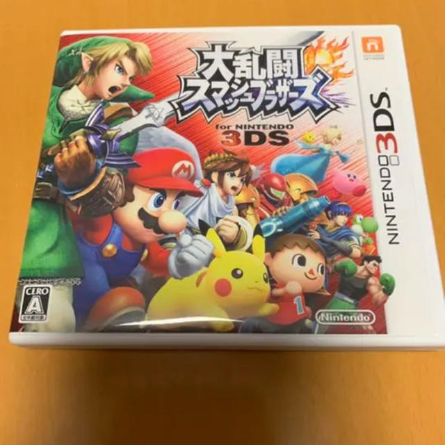 ニンテンドー3DS(ニンテンドー3DS)の【中古】大乱闘スマッシュブラザーズ for ニンテンドー3DS エンタメ/ホビーのゲームソフト/ゲーム機本体(携帯用ゲームソフト)の商品写真