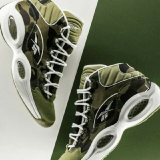 アベイシングエイプ(A BATHING APE)のA BATHING APE 1ST CAMO REEBOK QUESTION(スニーカー)