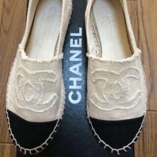 シャネル(CHANEL)のシャネル エスパドリーユ(スリッポン/モカシン)