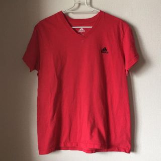 アディダス(adidas)の【adidas】Ｔシャツ×レッド(Tシャツ(半袖/袖なし))