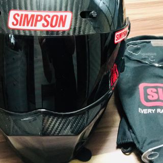 シンプソン(SIMPSON)のシンプソン ヘルメットSB13 スーパーバンディット13CARBONフルフェイス(ヘルメット/シールド)