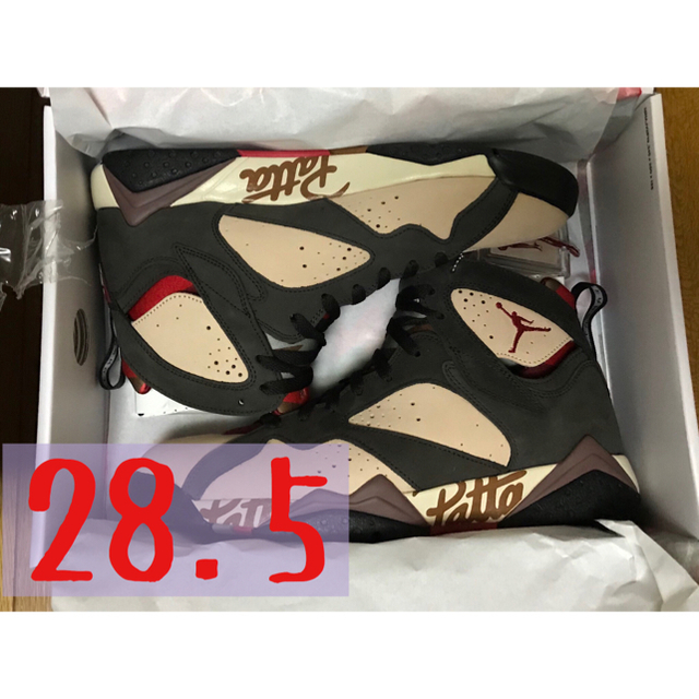 28.5 Air Jordan 7 Retro Patta AT3375-200