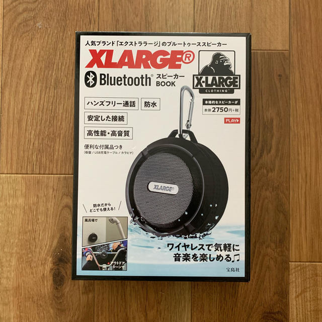 XLARGE(エクストララージ)のXLARGE ワイヤレス Bluetoothスピーカー スマホ/家電/カメラのオーディオ機器(スピーカー)の商品写真