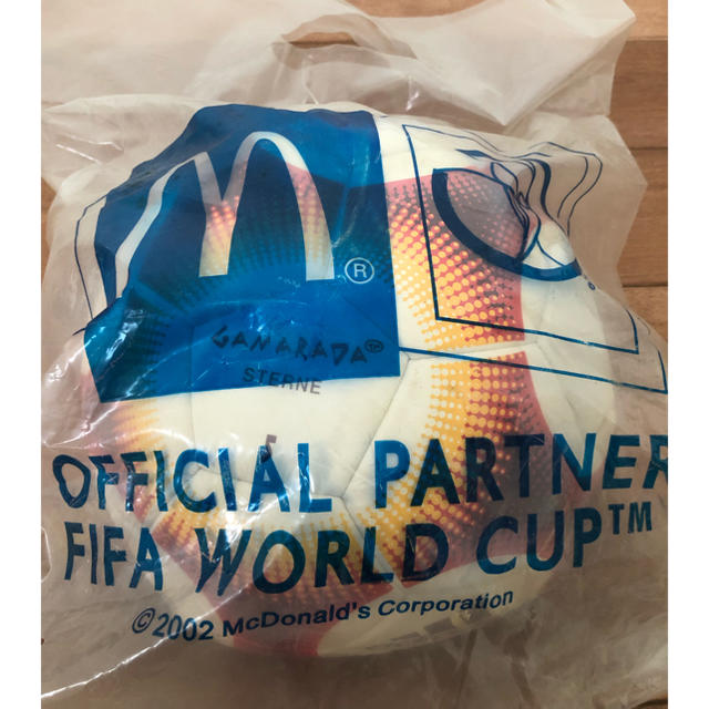 Fifa W杯サッカー日韓ワールドカップマクドナルドコラボサッカーボールの通販 By Kid S Shop ラクマ