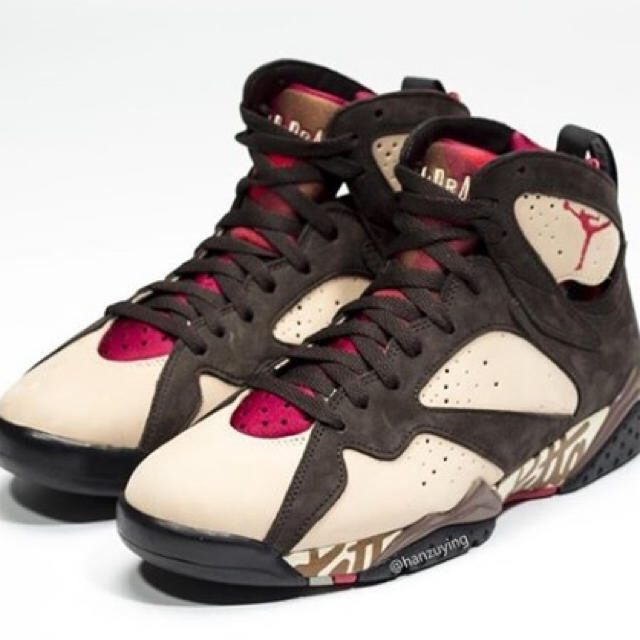 送料込 patta air Jordan 7 US7.5