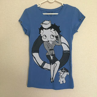 ザラ(ZARA)のbetty boopマリンTシャツ(Tシャツ(半袖/袖なし))