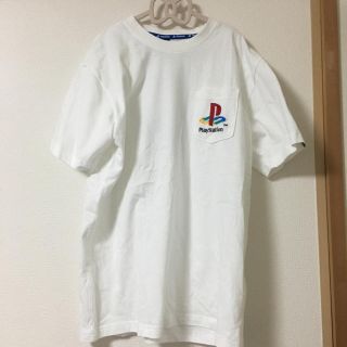 シマムラ(しまむら)の【タグ付】しまむら プレステTシャツ Mサイズ ホワイト(Tシャツ/カットソー(半袖/袖なし))