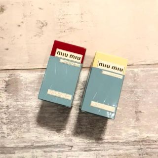 ミュウミュウ(miumiu)のミュウミュウ 香水 7.5ml セット 新品未使用未開封(香水(女性用))