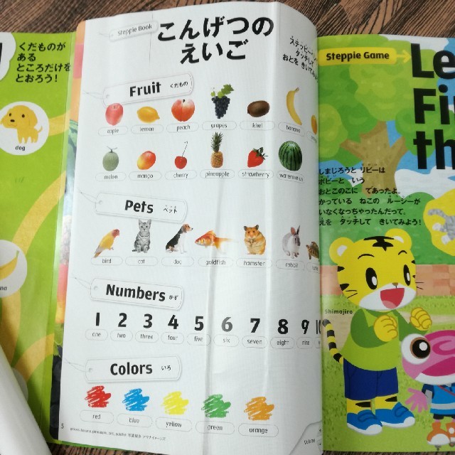 English　しまじろう キッズ/ベビー/マタニティのおもちゃ(知育玩具)の商品写真