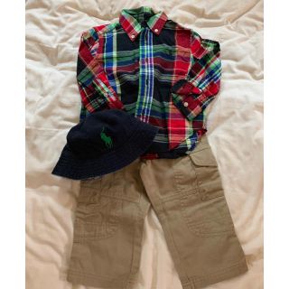 ポロラルフローレン(POLO RALPH LAUREN)のご専用☆ラルフローレン シャツ＆パンツセット 18M(シャツ/カットソー)