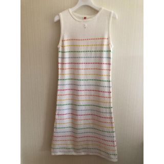 クレージュ(Courreges)の②クレージュ カラフルワンピ 🌈レインボー🌈(ひざ丈ワンピース)