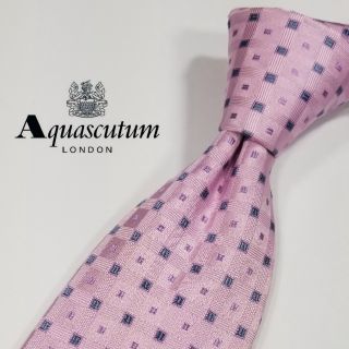 アクアスキュータム(AQUA SCUTUM)のみさとSHOP様専用　Aquascutum▶️ 中古 ネクタイ(ネクタイ)