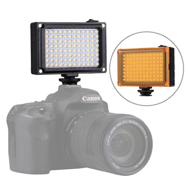 LED カメラ ライト 写真 ビデオライト スタジオライト 明るさ 調整 スマホ/家電/カメラのカメラ(ストロボ/照明)の商品写真