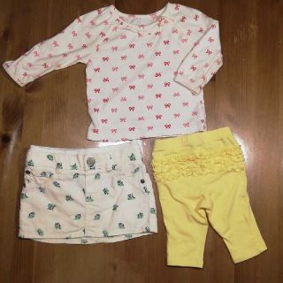 ベビーギャップ(babyGAP)のベビーギャップ　3点セット(Ｔシャツ)