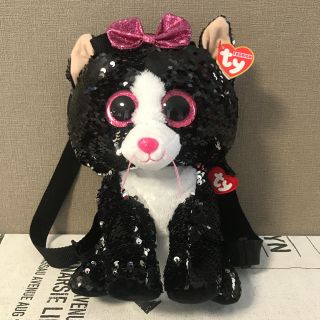 クレアーズ(claire's)の♡もも様専用♡ty ファッション ぬいぐるみ ネコ スパンコール(ぬいぐるみ)