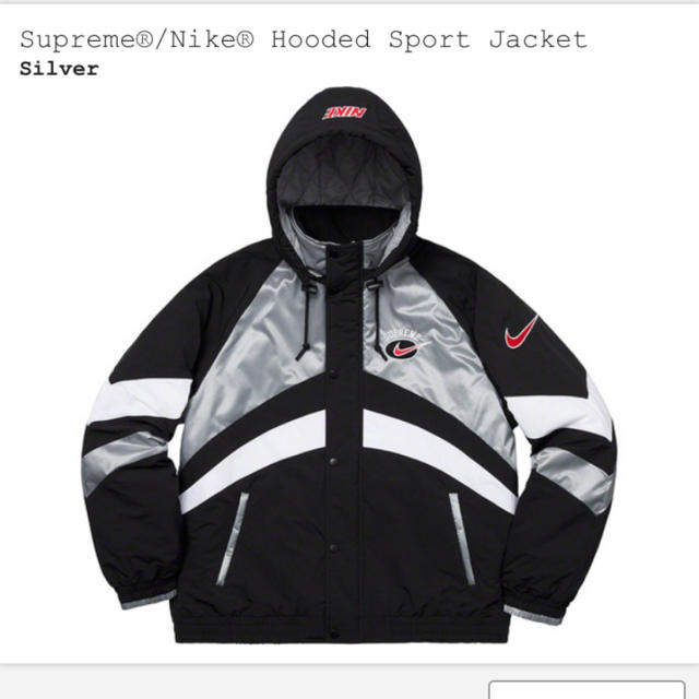 M supreme nike hooded sport jacket ジャケットナイロンジャケット