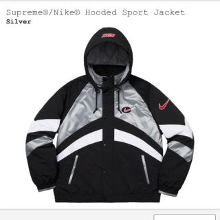 シュプリーム(Supreme)のM supreme nike hooded sport jacket ジャケット(ナイロンジャケット)