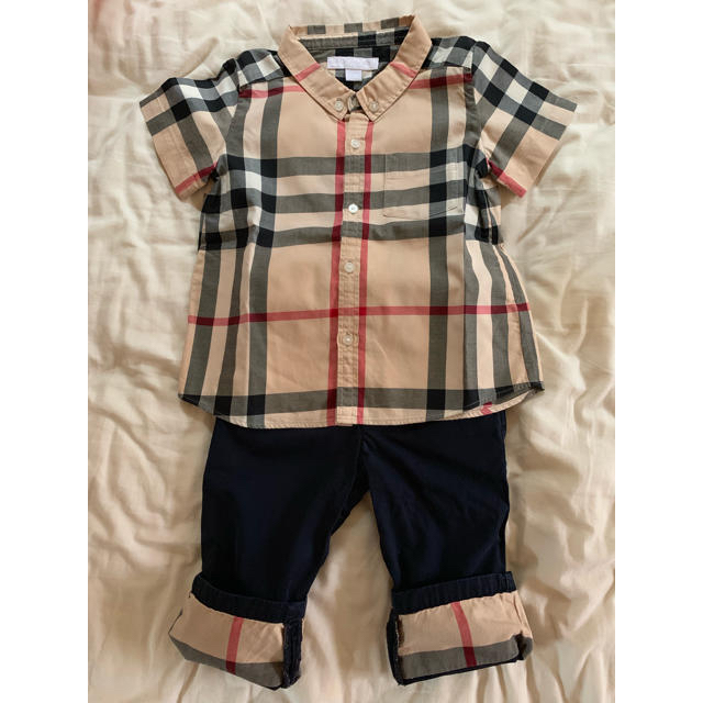 BURBERRY(バーバリー)のご専用☆バーバリー、ラルフローレン２点 キッズ/ベビー/マタニティのベビー服(~85cm)(パンツ)の商品写真