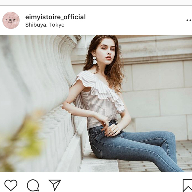 eimy istoire(エイミーイストワール)のeimy istoire♡ BLUE スキニー レディースのパンツ(デニム/ジーンズ)の商品写真