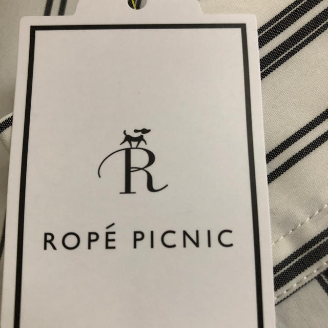 Rope' Picnic(ロペピクニック)のROPE PICNICストライプシャツ レディースのトップス(シャツ/ブラウス(長袖/七分))の商品写真