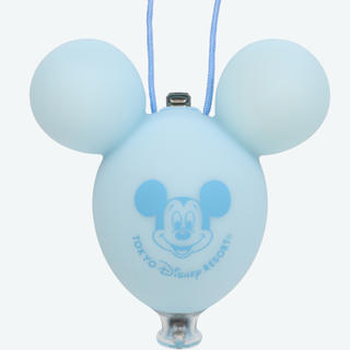 ディズニー(Disney)のマジカルバルーンライト ブルー 完売品 風船 ライト 新品 ピンクは別途出品中♡(キャラクターグッズ)